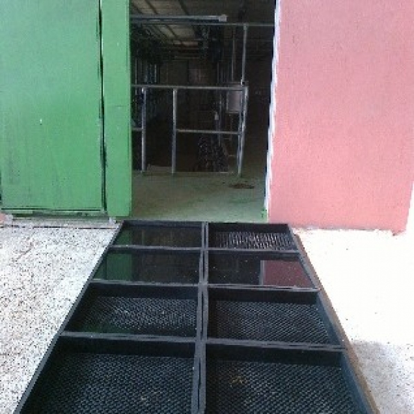 MILKING PARLOR ENTRANCE